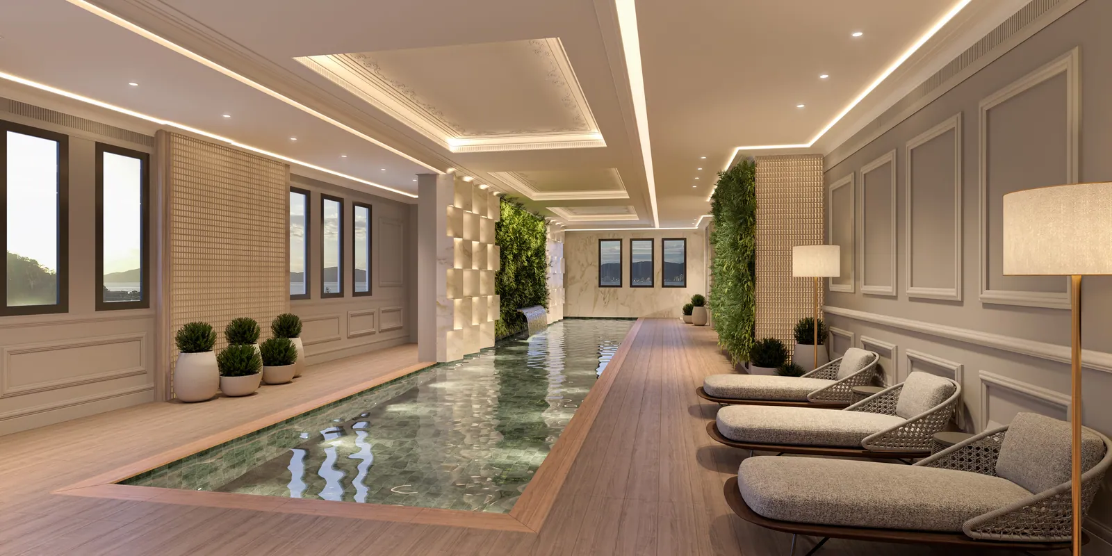 Piscina interna