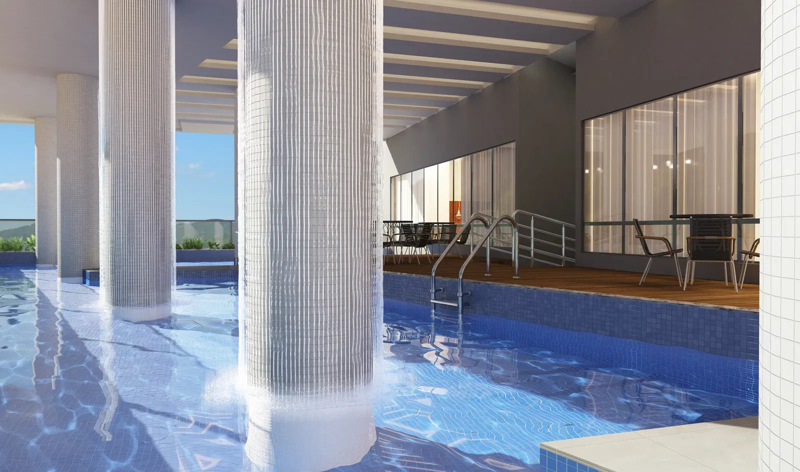 Magnifique - Piscina com vista